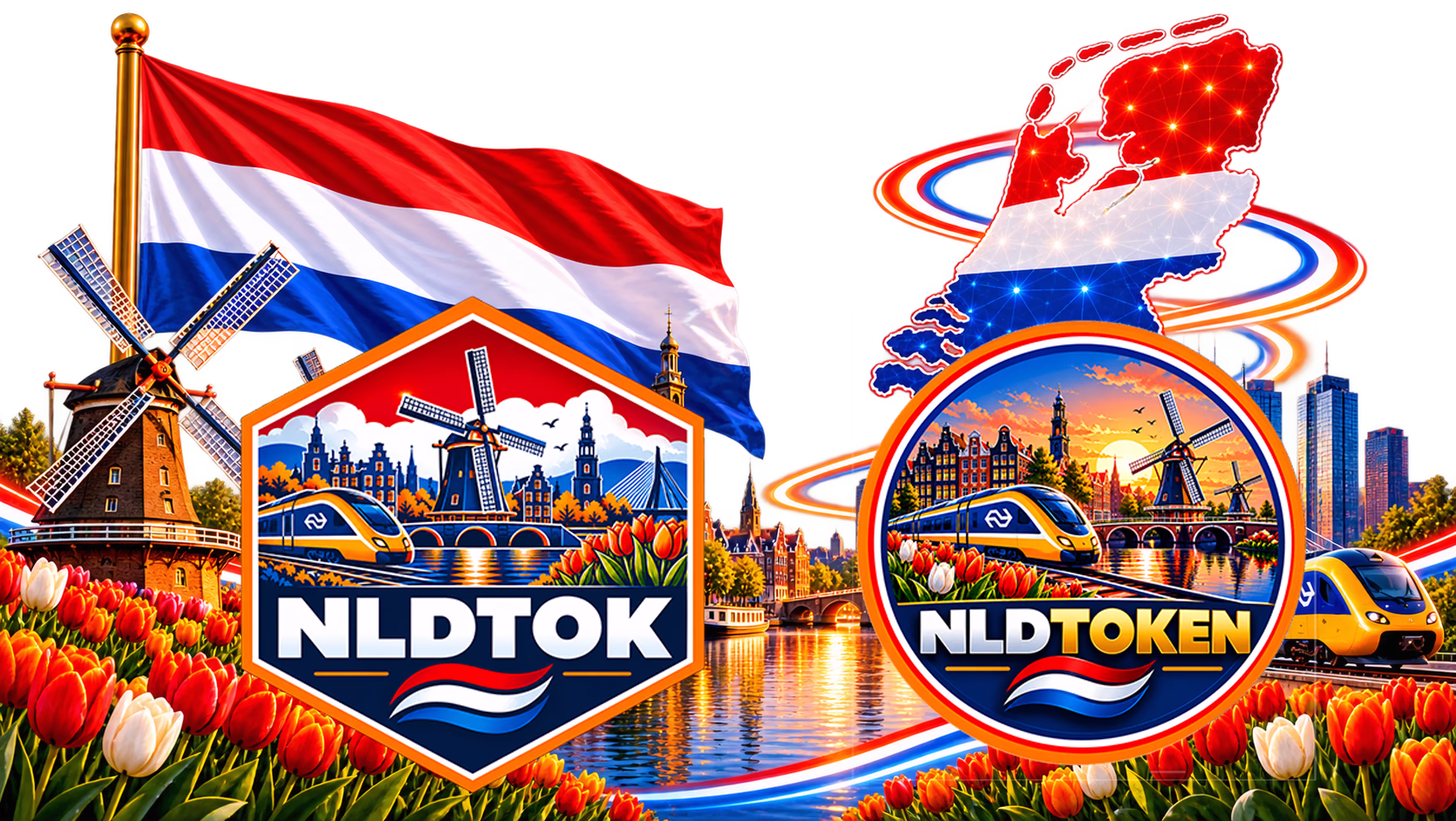 Tokenisatie van Nederland – Nederlandse vlag, digitale infrastructuur en innovatie